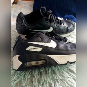 Nike Air Max Black and White Sneakers